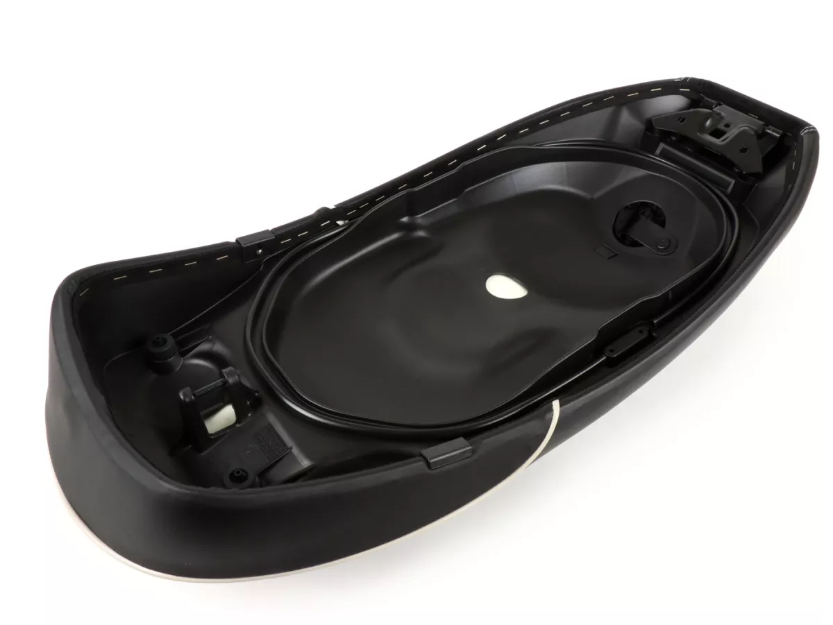 Seat -PIAGGIO Mono/Sportseat- Vespa GTS i.E. Super 125-300 (ZAPM452, ZAPMA310, ZAPMA320, ZAPMA330) - (2014-, facelift) - black