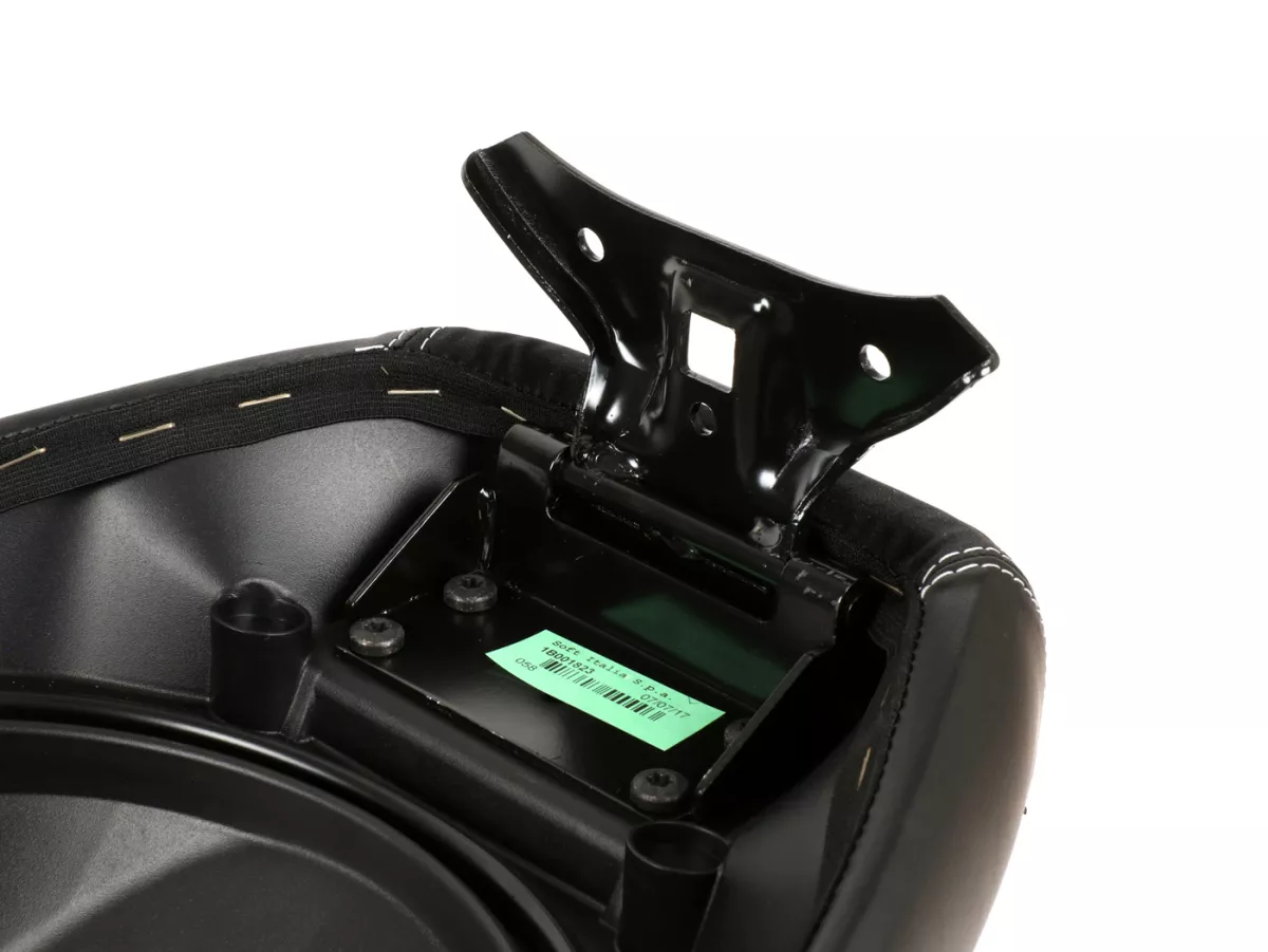 Seat -PIAGGIO Mono/Sportseat- Vespa GTS i.E. Super 125-300 (ZAPM452, ZAPMA310, ZAPMA320, ZAPMA330) - (2014-, facelift) - black