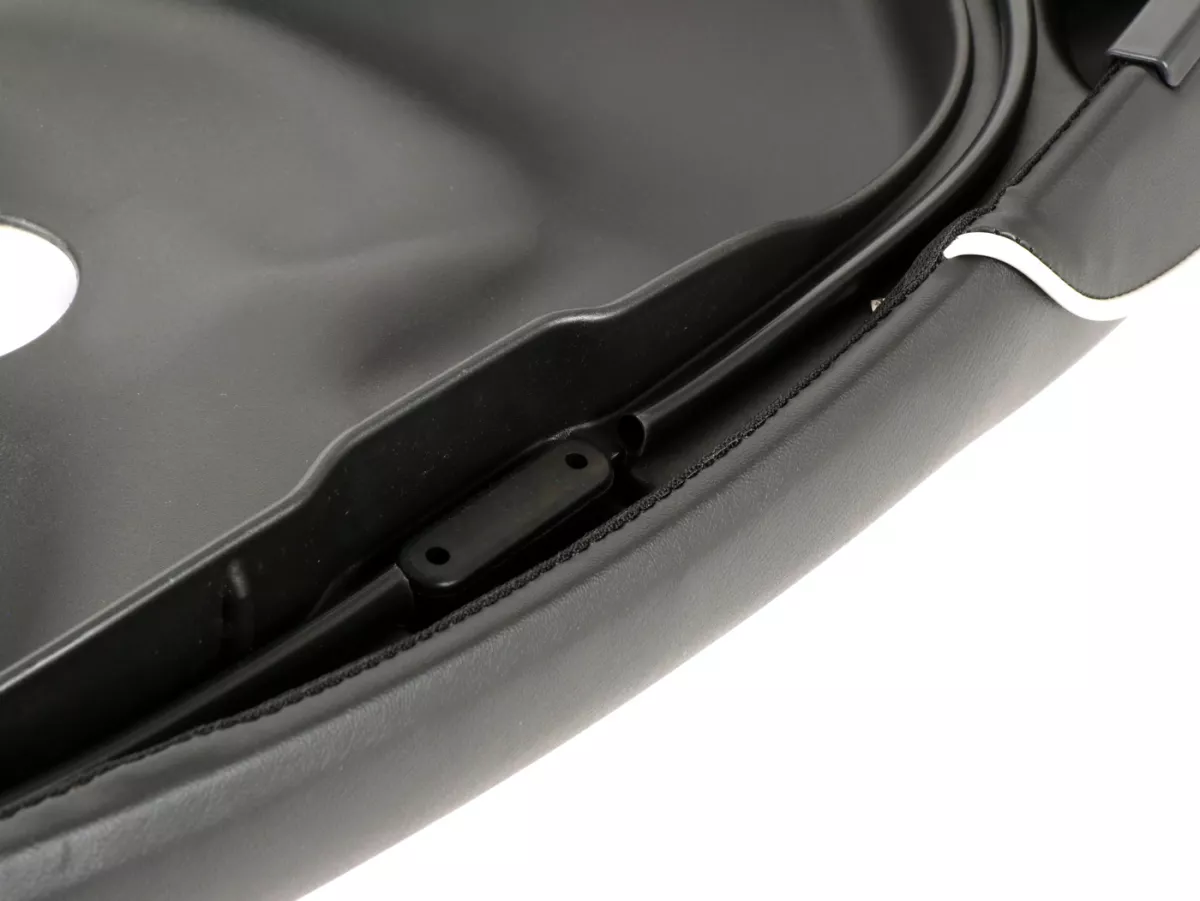 Seat -PIAGGIO Mono/Sportseat- Vespa GTS i.E. Super 125-300 (ZAPM452, ZAPMA310, ZAPMA320, ZAPMA330) - (2014-, facelift) - black