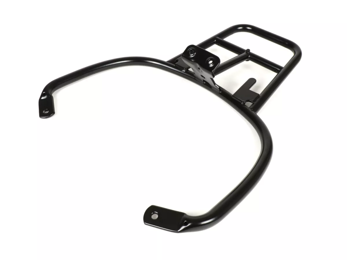 Topcase support, rear (for genuine Piaggio LX/LXV/S Topcase) -PIAGGIO- Vespa GT, GTL, GTV, GTS, GTS Super, GT60 - 125-200-250-300cc - matt black