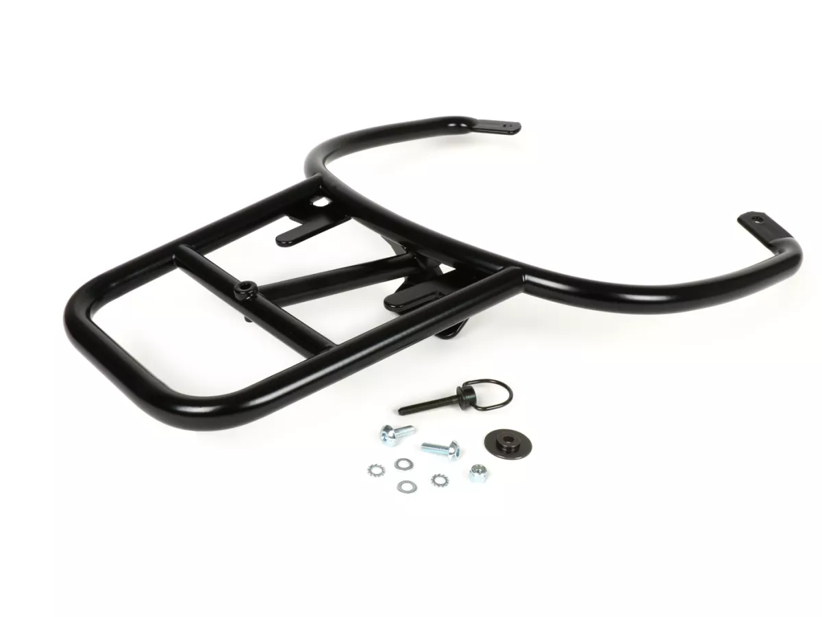 Topcase support, rear (for genuine Piaggio LX/LXV/S Topcase) -PIAGGIO- Vespa GT, GTL, GTV, GTS, GTS Super, GT60 - 125-200-250-300cc - matt black