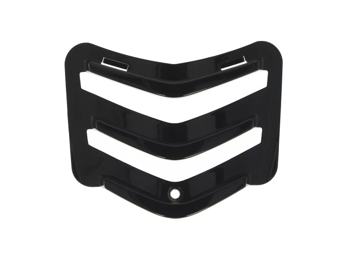 Horn grill -PIAGGIO, shiny black- Vespa GTS 125 (ZAPMA3100, ZAPMA3200), Vespa GTS 150 (ZAPMA3200, ZAPMA3100), Vespa GTS 250 (ZAPM45100), Vespa GTS 300 (ZAPM45200, ZAPM45202, ZAPMA3300), Vespa GTS Super 125 (ZAPM45300, ZAPMA3100, ZAPMA3200, ZAPM45301), Ves