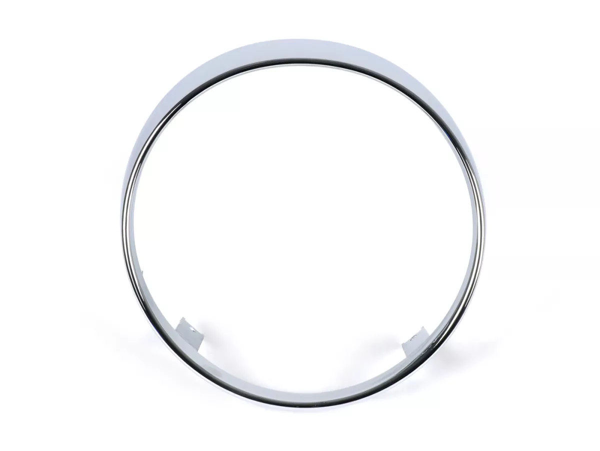 Headlight rim -PIAGGIO- chrome - Vespa GTS 125 (ZAPMA3700), Vespa GTS HPE 300 (ZAPMA3600, ZAPMD310), Vespa GTS Super 125 (ZAPMA3700), Vespa GTS Super HPE 300 (ZAPMA360, ZAPMD3100)