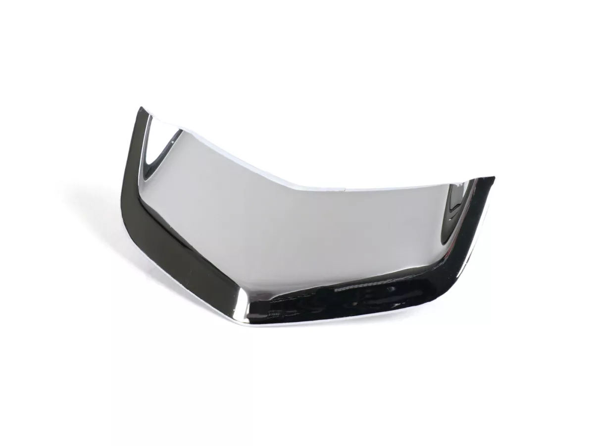 Horn grill insert, chevron (upper) -PIAGGIO- Vespa GTS125/300 (2019-2022), GTS Super (iGet/HPE), GTS Supersport (iGet/HPE), GTS Touring (iGet/HPE), GTS SuperTech (iGet/HPE), GTS Yacht Club, GTS SuperNotte - chrome