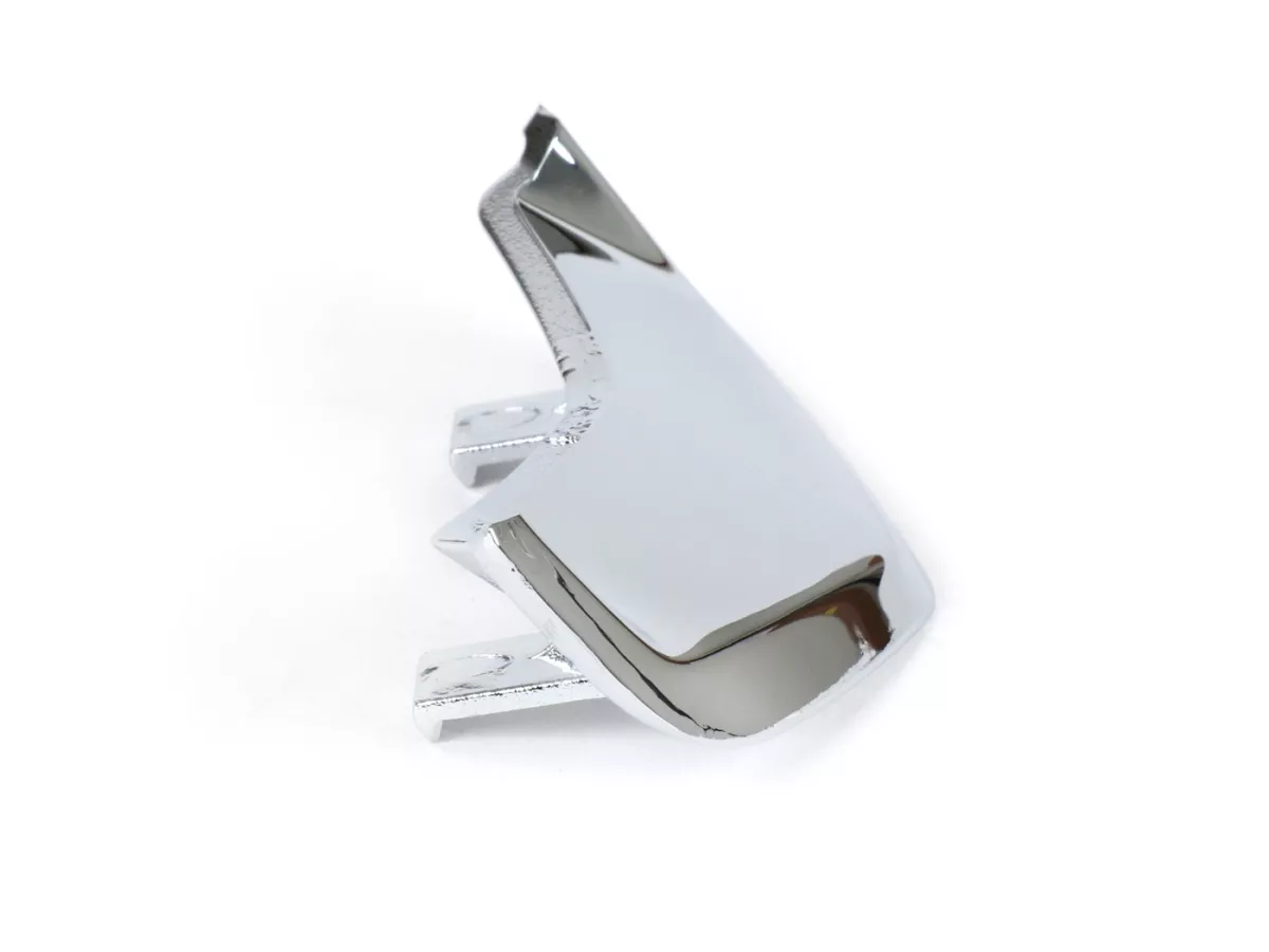 Horn grill insert, chevron (upper) -PIAGGIO- Vespa GTS125/300 (2019-2022), GTS Super (iGet/HPE), GTS Supersport (iGet/HPE), GTS Touring (iGet/HPE), GTS SuperTech (iGet/HPE), GTS Yacht Club, GTS SuperNotte - chrome