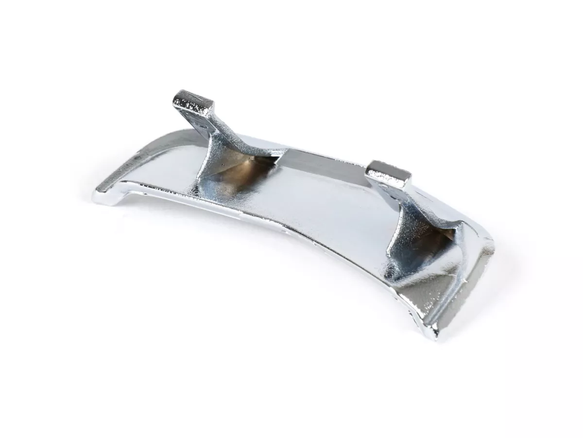 Horn grill insert, chevron (upper) -PIAGGIO- Vespa GTS125/300 (2019-2022), GTS Super (iGet/HPE), GTS Supersport (iGet/HPE), GTS Touring (iGet/HPE), GTS SuperTech (iGet/HPE), GTS Yacht Club, GTS SuperNotte - chrome