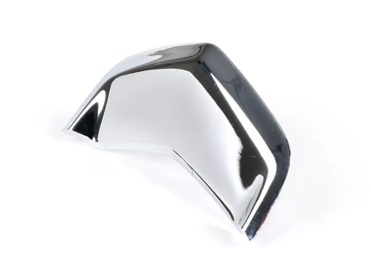 Horn grill insert, chevron (upper) -PIAGGIO- Vespa GTS125/300 (2019-2022), GTS Super (iGet/HPE), GTS Supersport (iGet/HPE), GTS Touring (iGet/HPE), GTS SuperTech (iGet/HPE), GTS Yacht Club, GTS SuperNotte - chrome