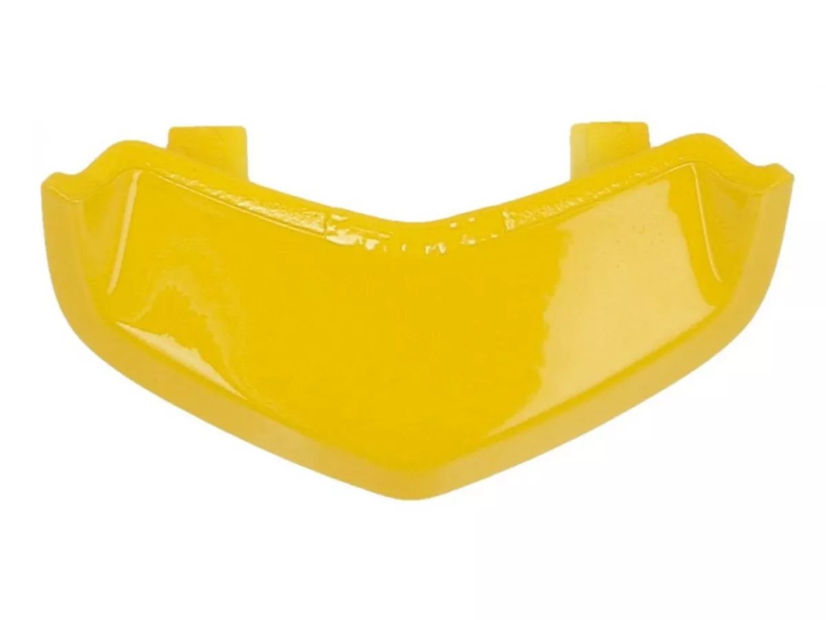 Ailette supérieure grille descente de klaxon -PIAGGIO- Vespa GTS125/300 (2019-2022), GTS Super (iGet/HPE), GTS Supersport (iGet/HPE), GTS Touring (iGet/HPE), GTS SuperTech (iGet/HPE), GTS Yacht Club, GTS Super Notte - jaune brillant