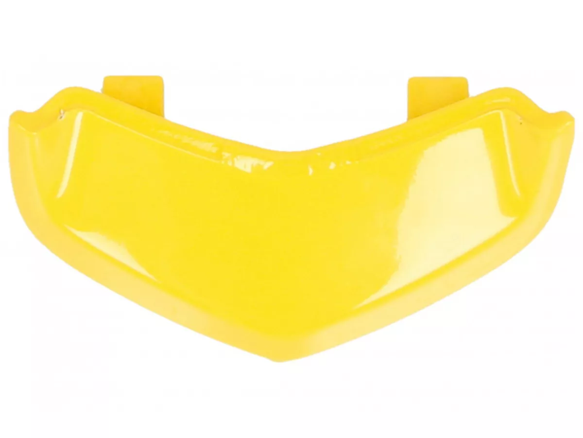 Ailette centrale grille descente de klaxon -PIAGGIO- Vespa GTS125/300 (2019-2022), GTS Super (iGet/HPE), GTS Supersport (iGet/HPE), GTS Touring (iGet/HPE), GTS SuperTech (iGet/HPE), GTS Yacht Club, GTS Super Notte - jaune brillant