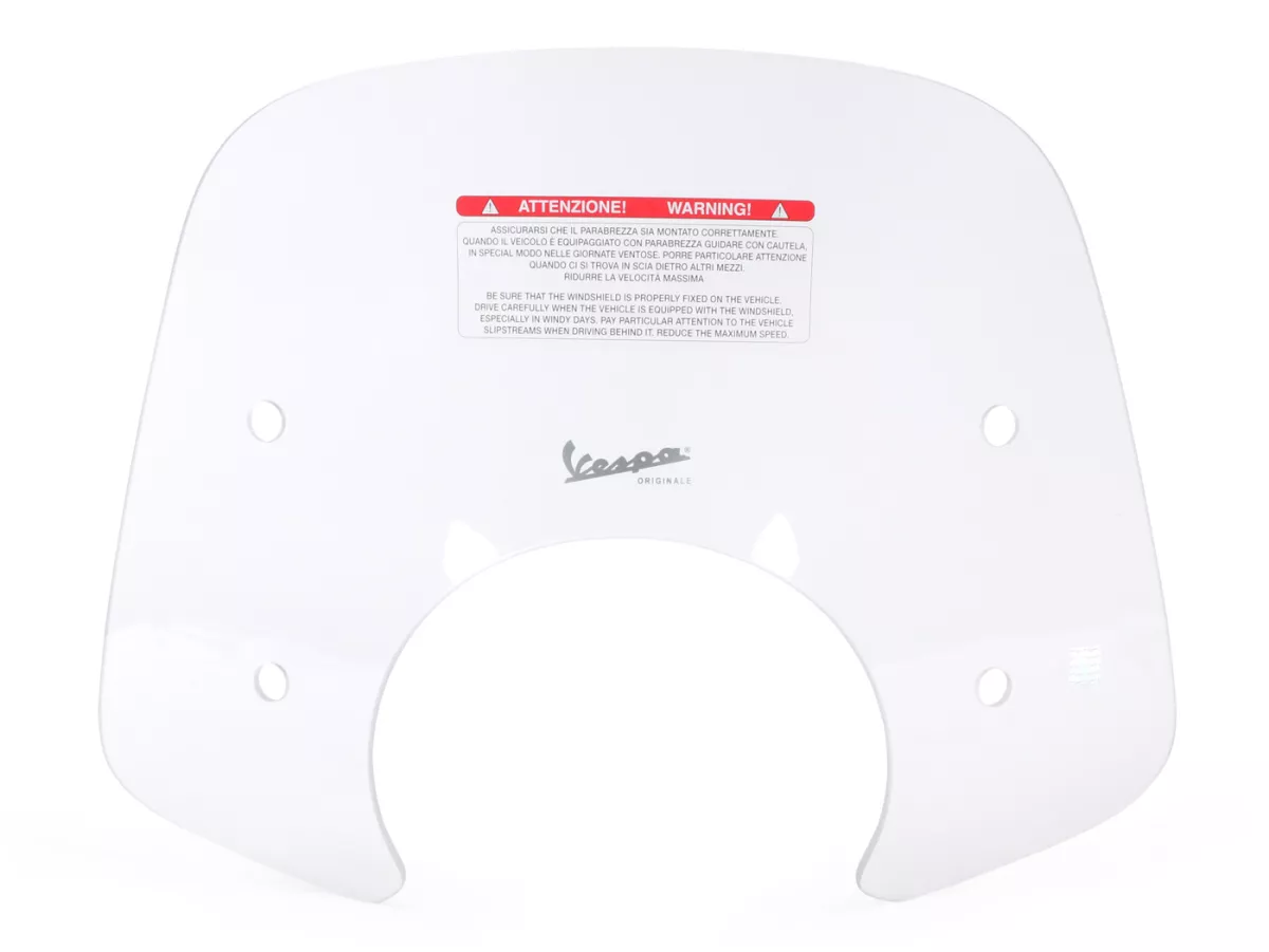 Flyscreen -PIAGGIO Cruiser- Vespa GTS i.e. Super 125 (ZAPMA3700), GTS i.e. Super300 HPE (ZAPMA3600)