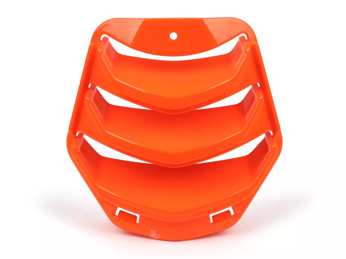 Horn grill, orange -PIAGGIO- Vespa GTS 125-310 Keyless Basic, Super, Super Sport, Super Tech