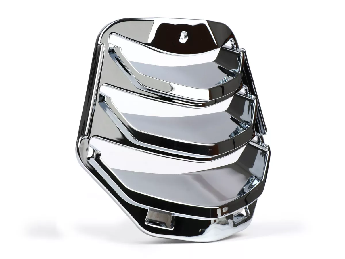 Horn grill, chrome -PIAGGIO- Vespa GTS 125-310 Keyless Basic, Super, Super Sport, Super Tech