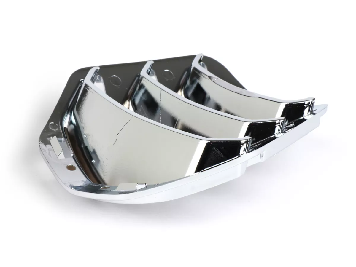 Horn grill, chrome -PIAGGIO- Vespa GTS 125-310 Keyless Basic, Super, Super Sport, Super Tech