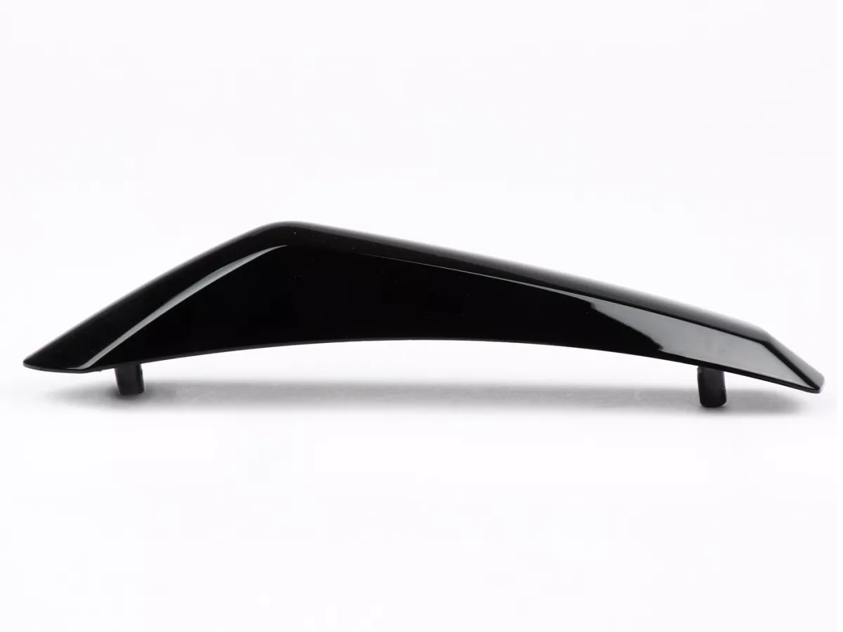 Mudguard crest, shiny black -PIAGGIO- Vespa GTS 125 (ZAPMD3202, ZAPMD3203), Vespa GTS 300 HPE (ZAPMD3103, ZAPMD3104)