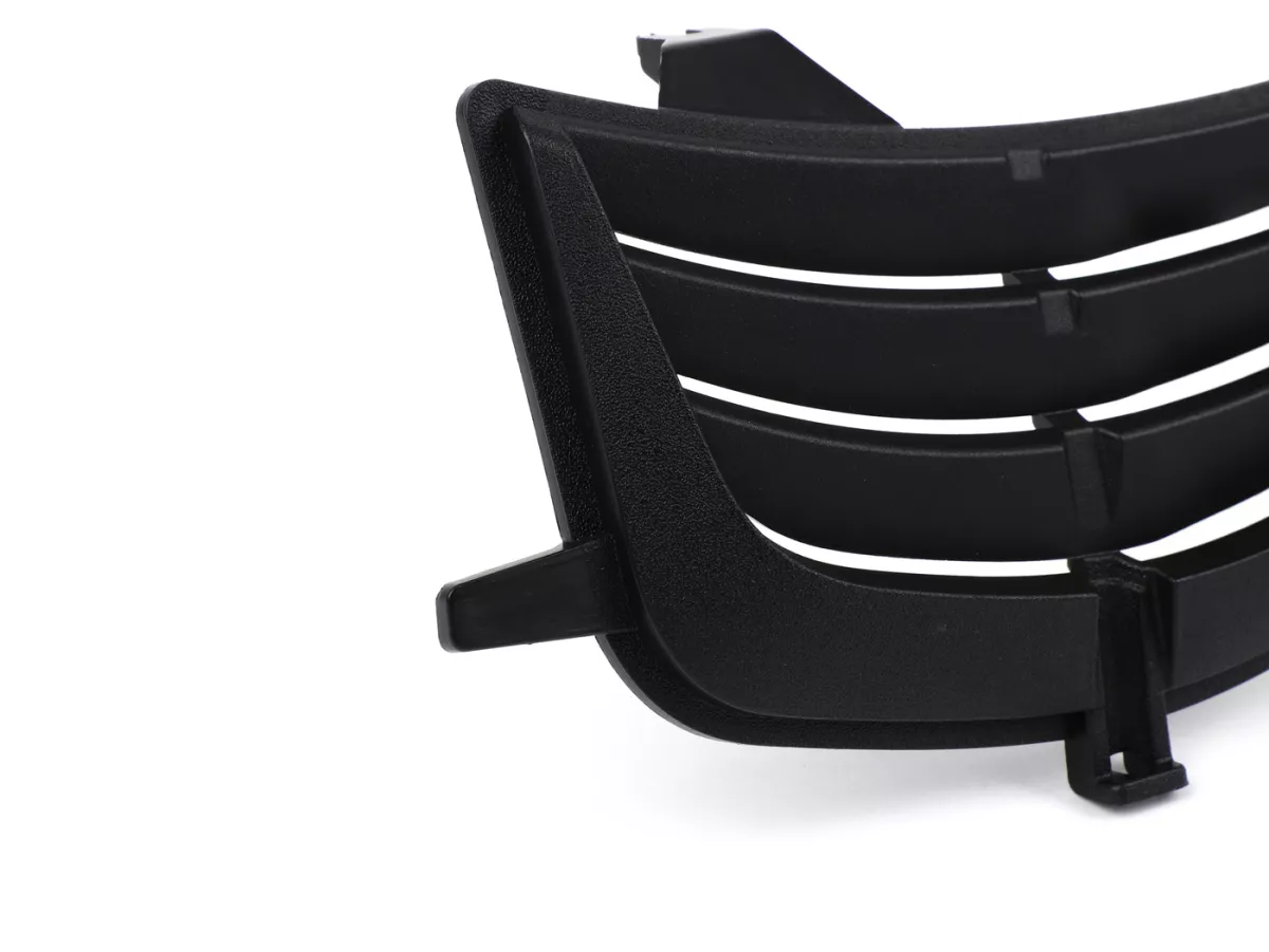 Bagageutrymmesgaller - Ventilationsgaller, svart, höger -PIAGGIO- Vespa GTS 125 (ZAPMD3202, ZAPMD3203), Vespa GTS 300 HPE (ZAPMD3103, ZAPMD3104)