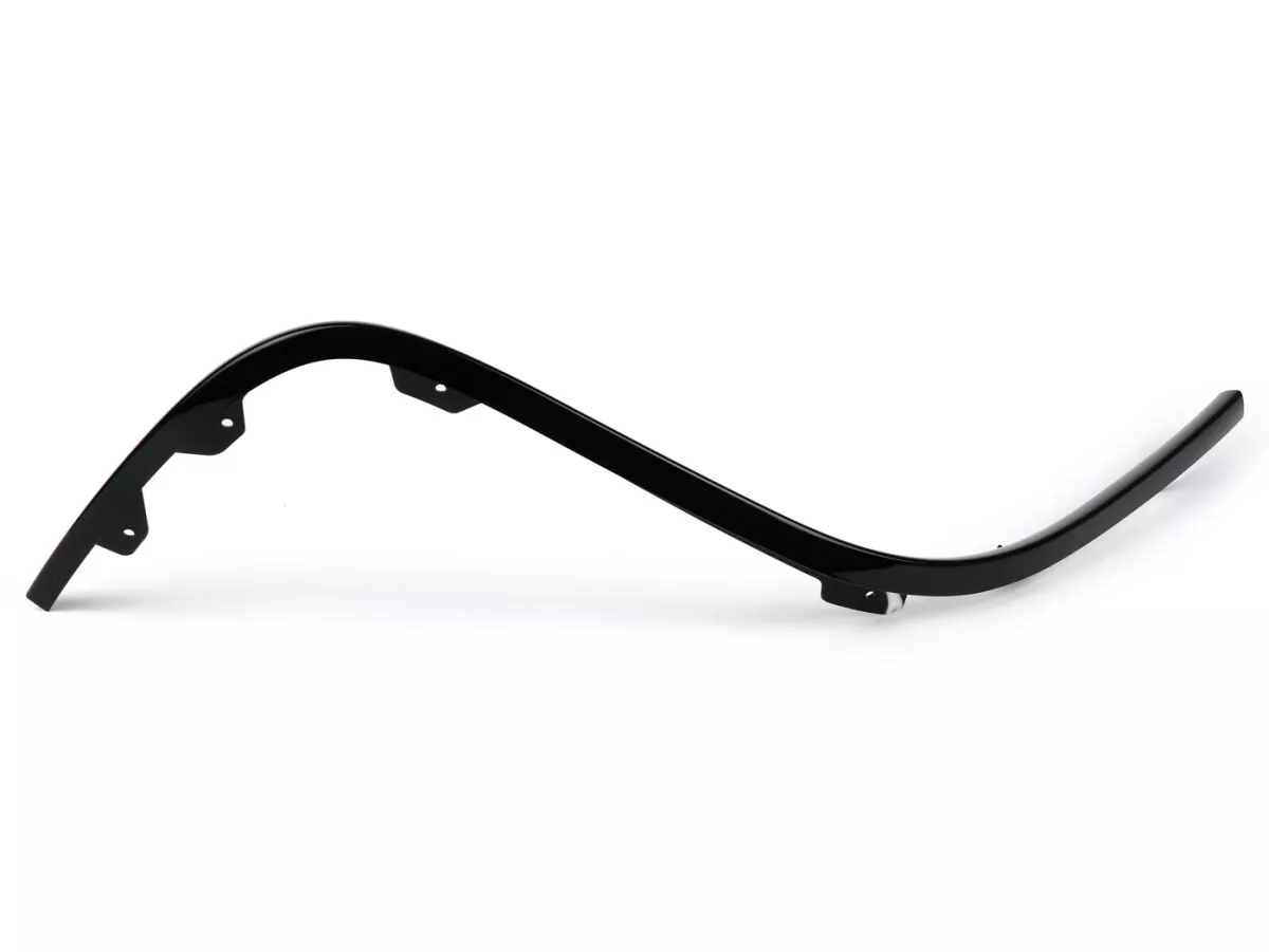 Pelindung kaki pelindung tepi kiri, hitam mengkilap -PIAGGIO- Vespa GTS 125 (ZAPMD3202, ZAPMD3203), Vespa GTS 300 HPE (ZAPMD3103, ZAPMD3104)