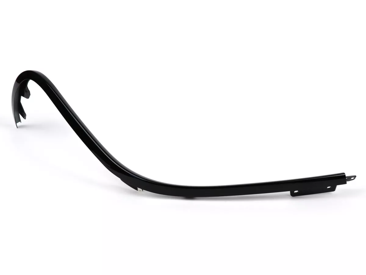 Pelindung kaki pelindung tepi kiri, hitam mengkilap -PIAGGIO- Vespa GTS 125 (ZAPMD3202, ZAPMD3203), Vespa GTS 300 HPE (ZAPMD3103, ZAPMD3104)