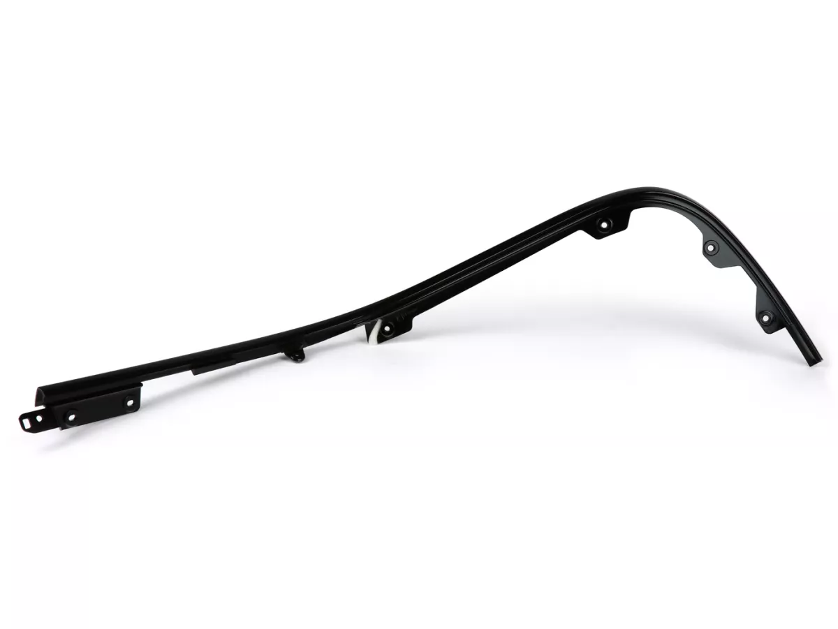 Pelindung kaki pelindung tepi kiri, hitam mengkilap -PIAGGIO- Vespa GTS 125 (ZAPMD3202, ZAPMD3203), Vespa GTS 300 HPE (ZAPMD3103, ZAPMD3104)