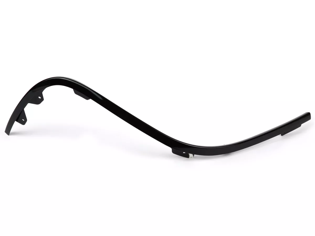 Pelindung kaki pelindung tepi kiri, hitam mengkilap -PIAGGIO- Vespa GTS 125 (ZAPMD3202, ZAPMD3203), Vespa GTS 300 HPE (ZAPMD3103, ZAPMD3104)