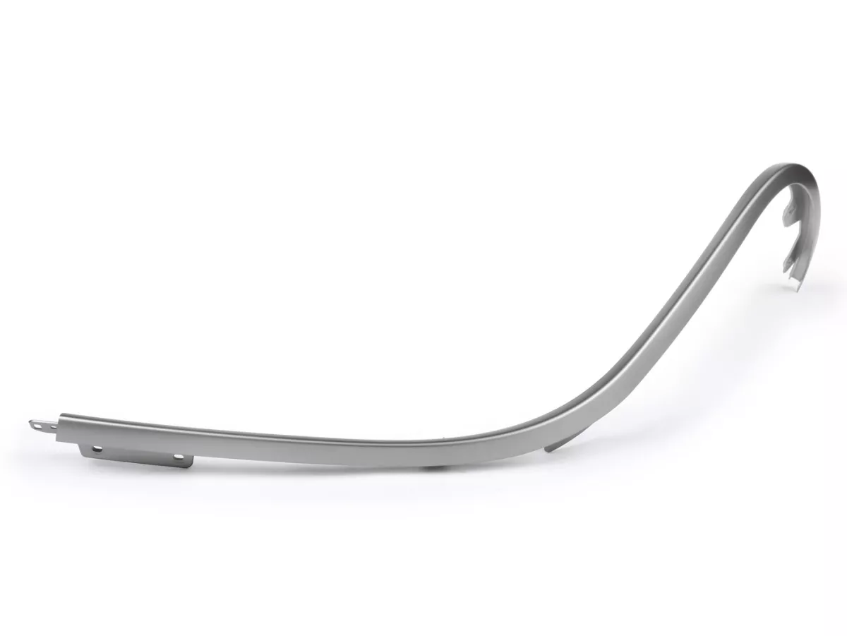 Kantskydd höger ben, silvergrå -PIAGGIO- Vespa GTS 125 (ZAPMD3202, ZAPMD3203), Vespa GTS 300 HPE (ZAPMD3103, ZAPMD3104)