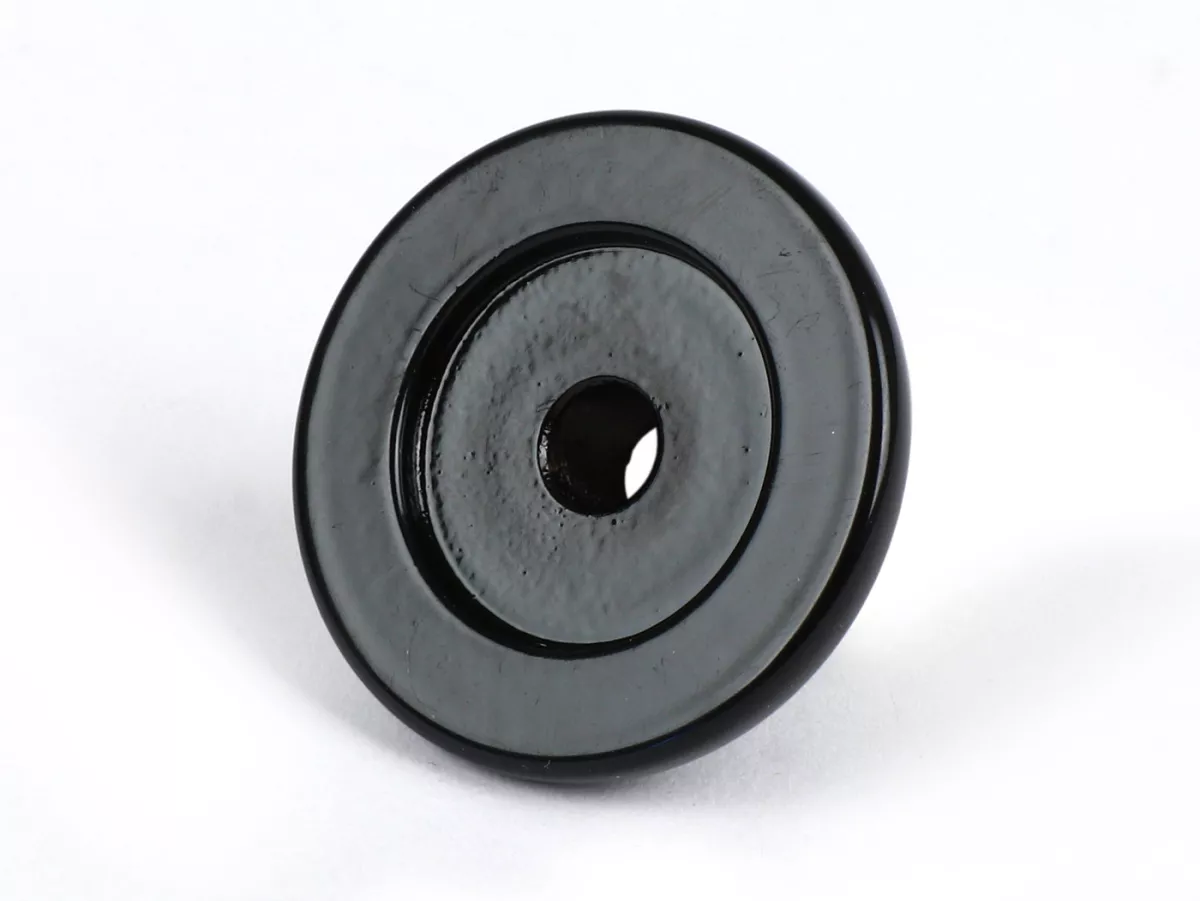 Handlebar end weight, antivibration, black -PIAGGIO- Vespa GTS 125 (ZAPMD3202, ZAPMD3203), Vespa GTS 300 HPE (ZAPMD3103, ZAPMD3104)