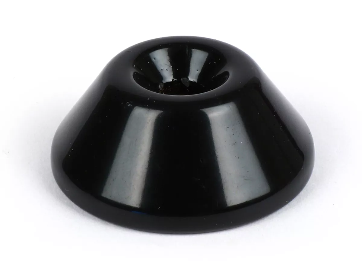Handlebar end weight, antivibration, black -PIAGGIO- Vespa GTS 125 (ZAPMD3202, ZAPMD3203), Vespa GTS 300 HPE (ZAPMD3103, ZAPMD3104)
