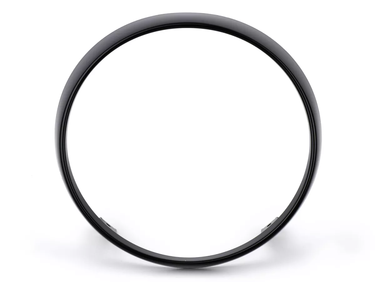 Anello di rifinitura del faro, nero lucido -PIAGGIO- Vespa GTS 125 (ZAPMD3202, ZAPMD3203), Vespa GTS 300 HPE (ZAPMD3103, ZAPMD3104)
