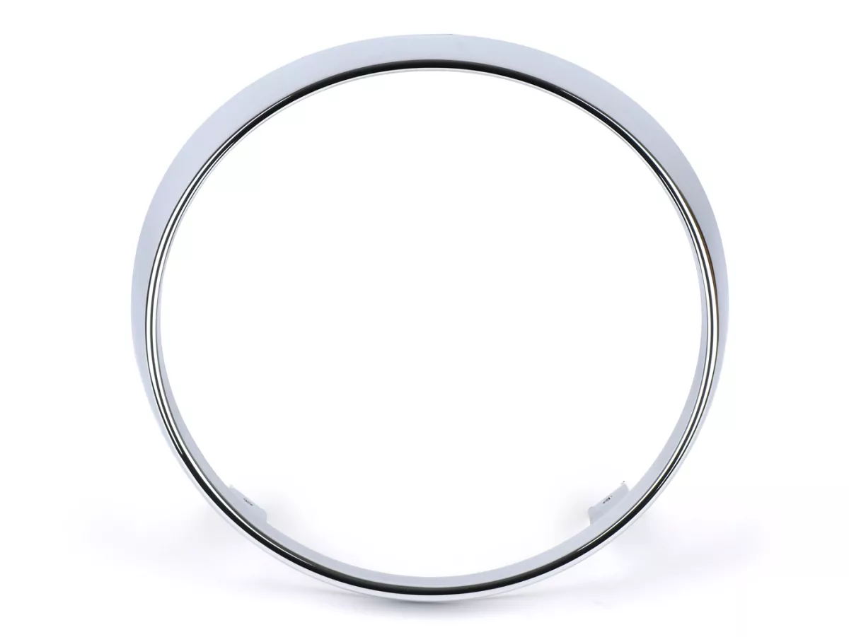 Anillo embellecedor de faro, cromado -PIAGGIO- Vespa GTS 125 (ZAPMD3202, ZAPMD3203), Vespa GTS 300 HPE (ZAPMD3103, ZAPMD3104)