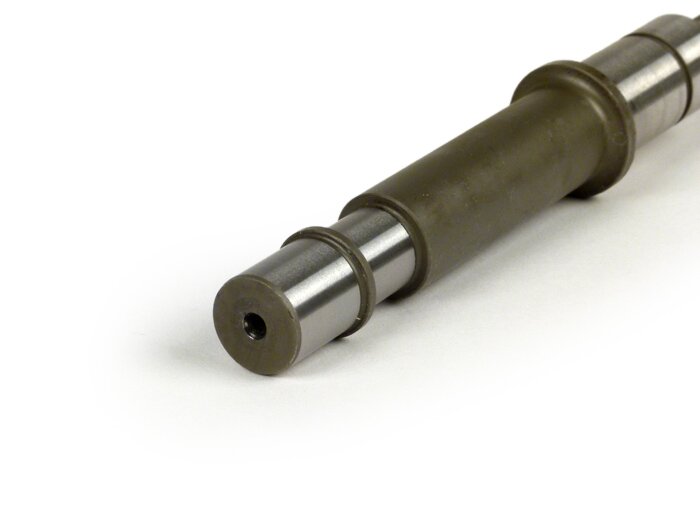 Poros poros bantu -PIAGGIO- Vespa PX125, PX150, PX200, Cosa, T5 125cc - Bantalan dudukan: Ø = 15mm, bush: Ø = 13mm, panjang: 121mm