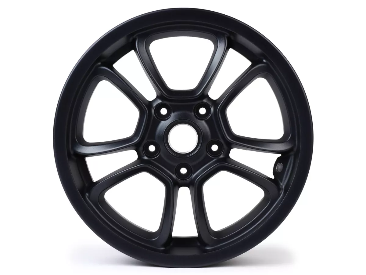 Wheel rim, graphit, front -PIAGGIO 3.00-12 inch - 10 spokes- Vespa GTS, GTS Super, GTV, Sei Giorni, GT 60, GT, GT L 125-300ccm