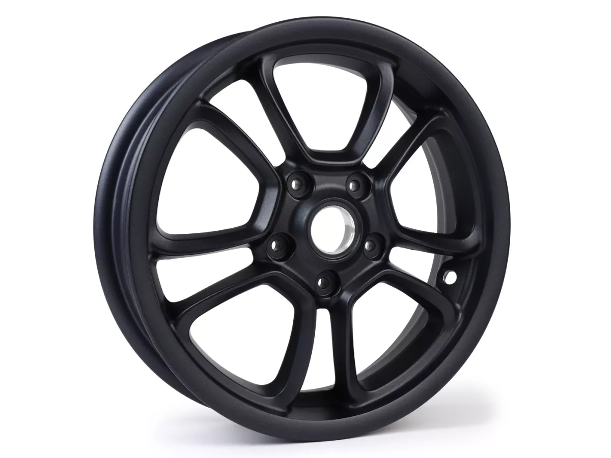 Wheel rim, graphit, front -PIAGGIO 3.00-12 inch - 10 spokes- Vespa GTS, GTS Super, GTV, Sei Giorni, GT 60, GT, GT L 125-300ccm