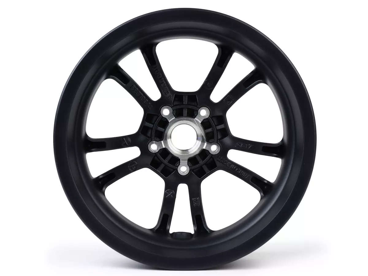 Wheel rim, graphit, front -PIAGGIO 3.00-12 inch - 10 spokes- Vespa GTS, GTS Super, GTV, Sei Giorni, GT 60, GT, GT L 125-300ccm