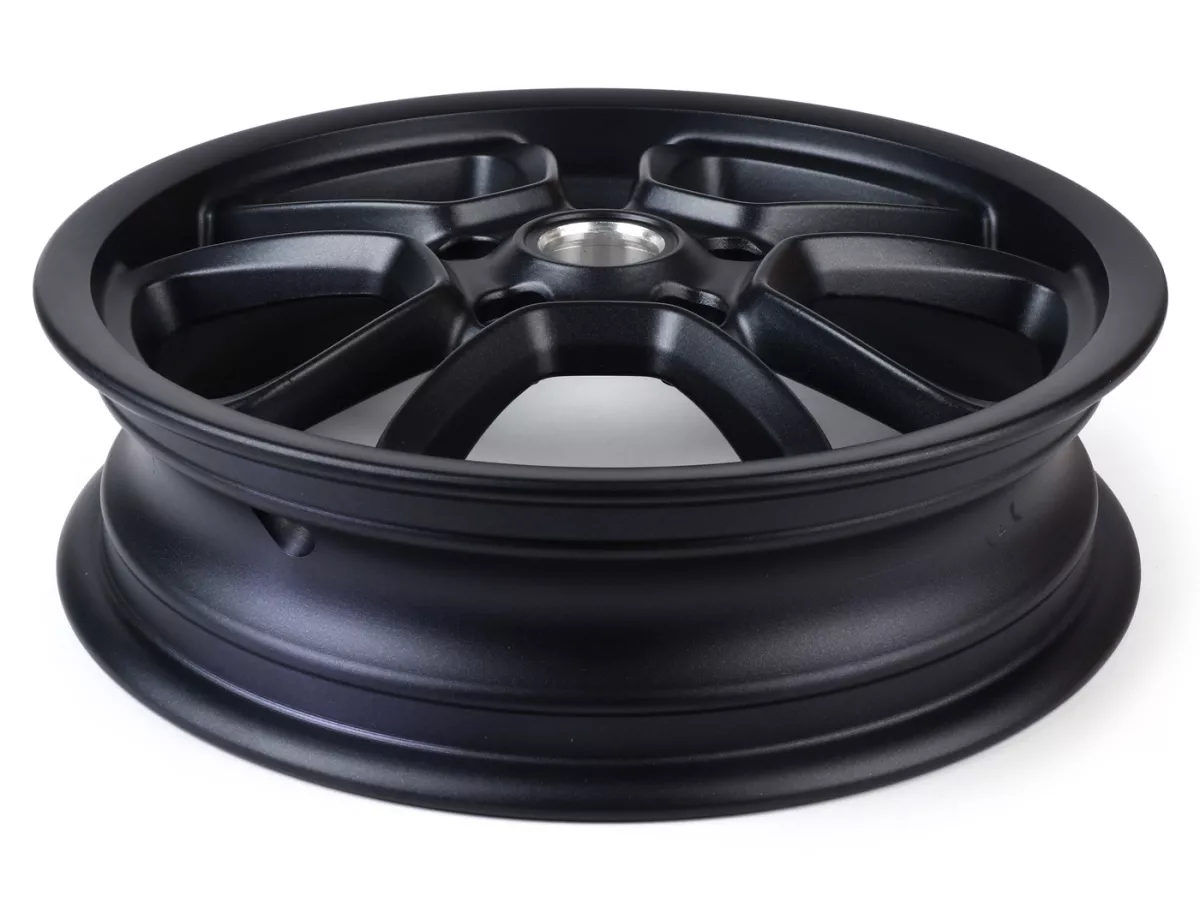 Wheel rim, graphit, front -PIAGGIO 3.00-12 inch - 10 spokes- Vespa GTS, GTS Super, GTV, Sei Giorni, GT 60, GT, GT L 125-300ccm