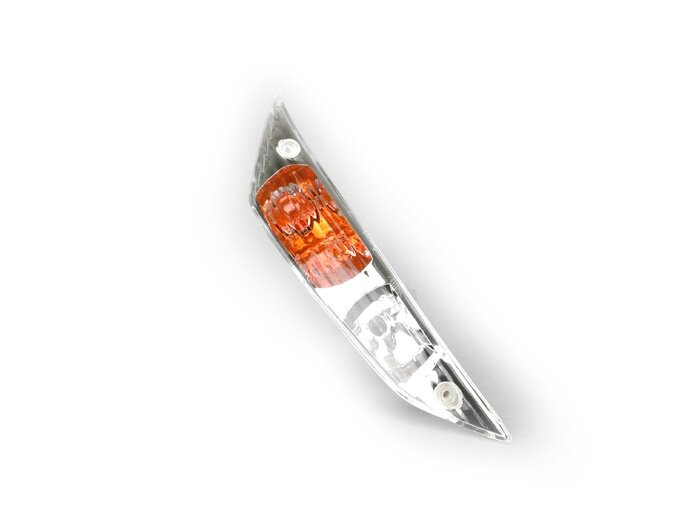 Blinkers -PIAGGIO- Zip II 50-125, Zip SP2 - vit - klarglas - fram höger