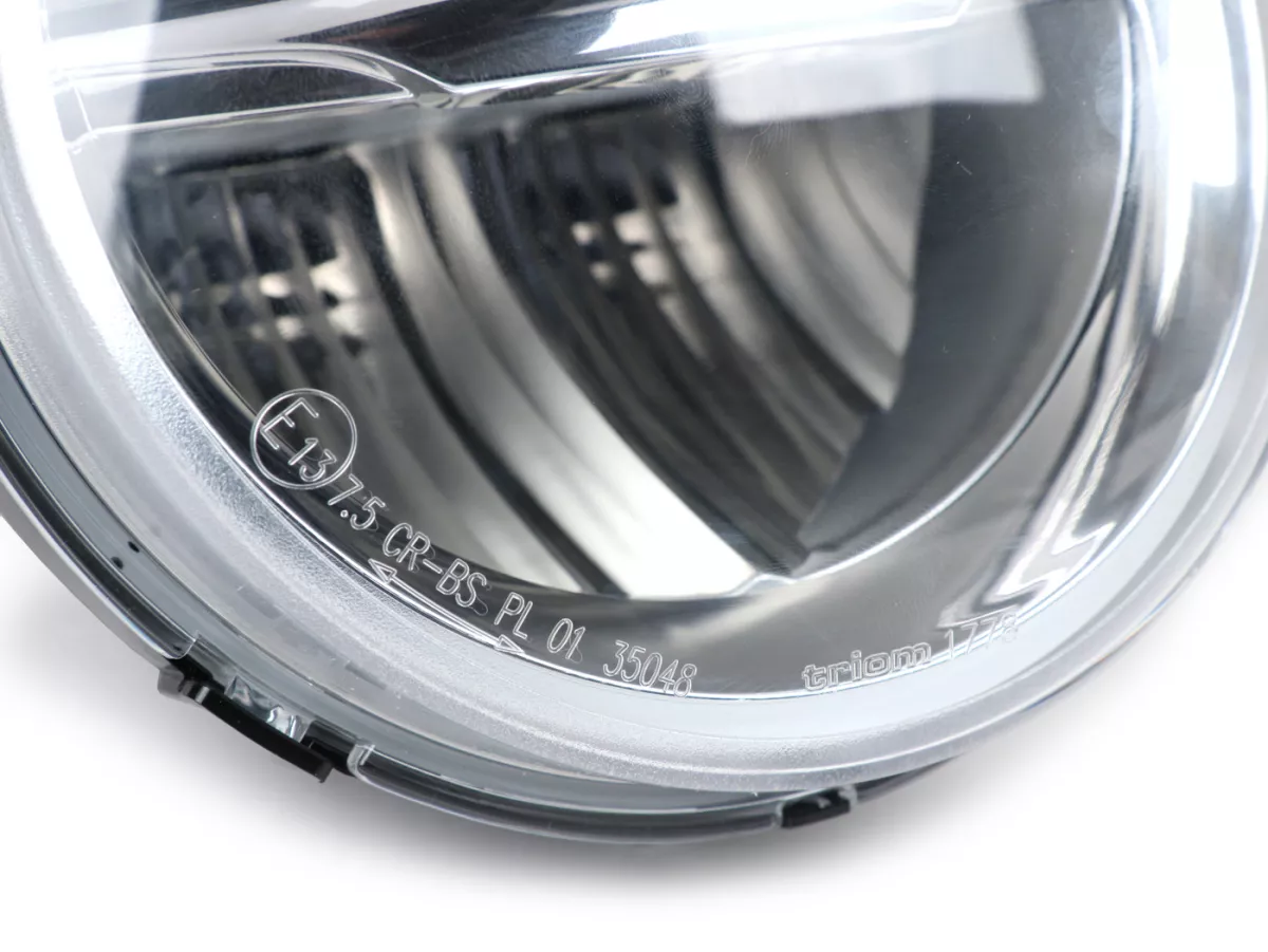 Lampu depan -PIAGGIO- Vespa Primavera 125 (ZAPMA1100, ZAPMA1101, ZAPMD1100), Vespa Primavera 150 (ZAPMA1200, ZAPMA1201, ZAPMD120), Vespa Primavera 50 (ZAPCA0100, ZAPCA0200, ZAPCA0102, ZAPCA0202, ZAPCD020, ZAPCD010), Vespa Elettrica Elektro (ZAPCB0100, ZA