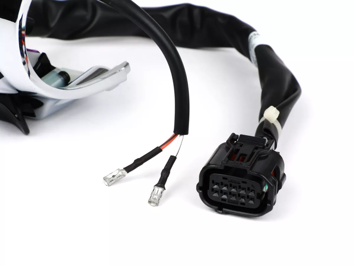 Switch unit, chrome, right -PIAGGIO- Vespa GTS 300 HPE (ZAPMD3103, ZAPMD3104)
