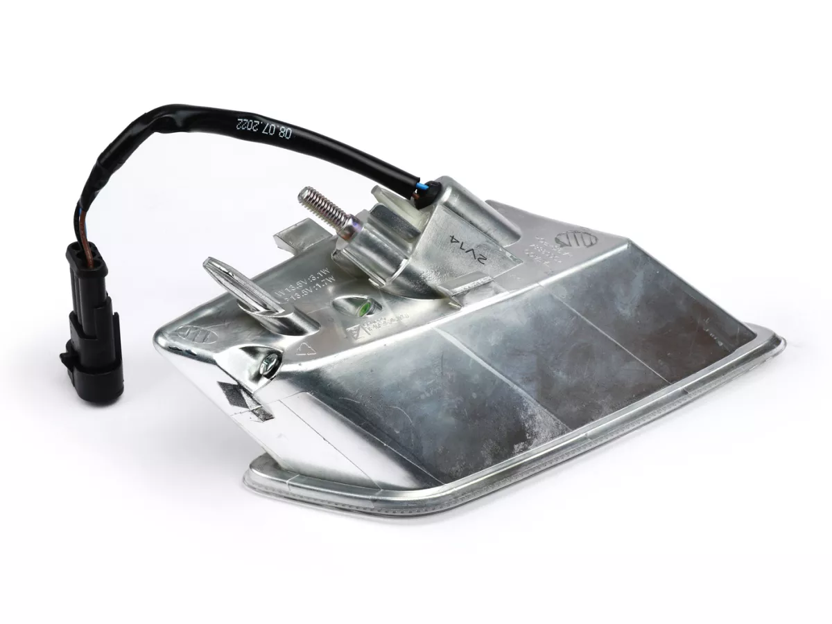 Blinkers, vit, fram, höger -PIAGGIO, LED- Vespa GTS 125 (ZAPMD3202, ZAPMD3203), Vespa GTS 300 HPE (ZAPMD3103, ZAPMD3104)
