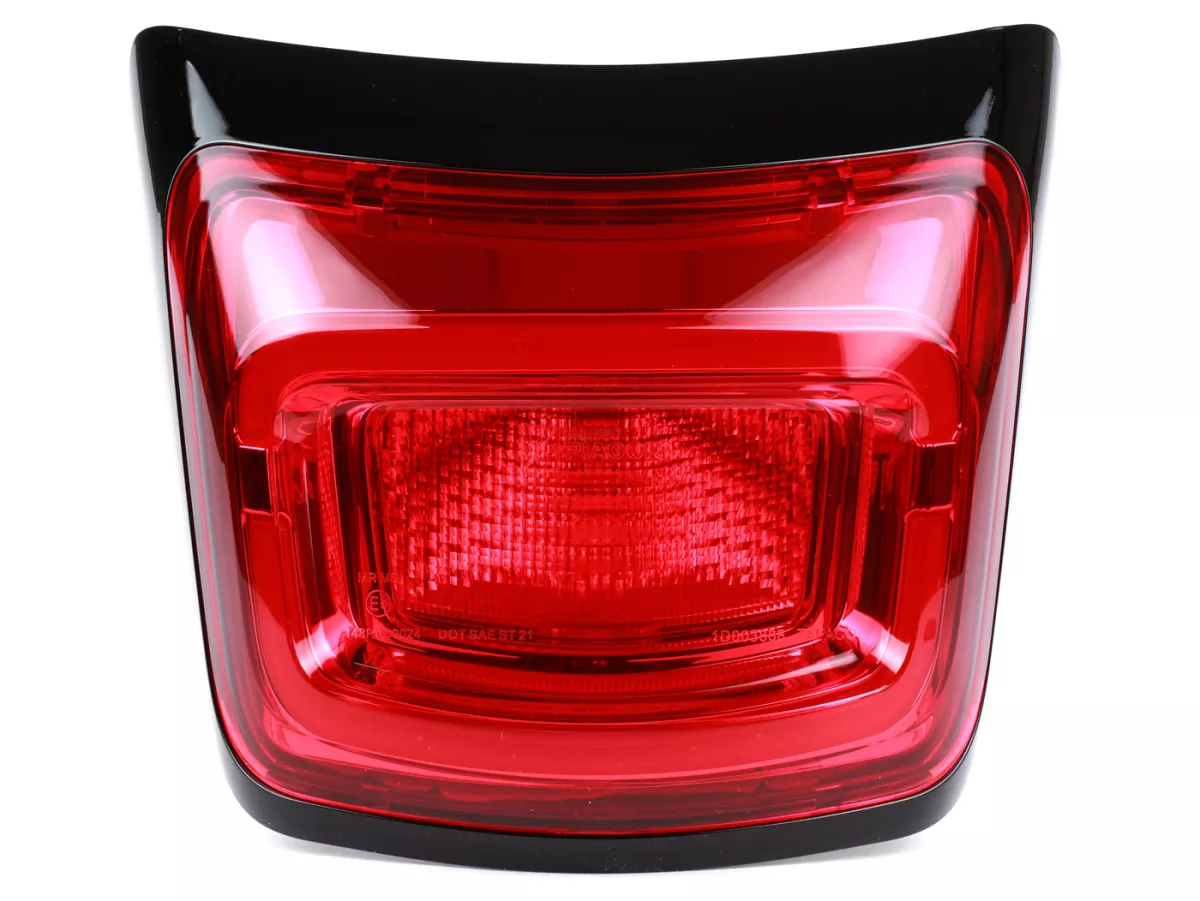 Lampu belakang, bingkai hitam mengkilap -PIAGGIO- Vespa GTS 125 (ZAPMD3202, ZAPMD3203), Vespa GTS 300 HPE (ZAPMD3103, ZAPMD3104)