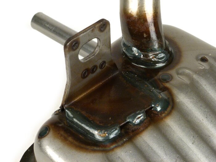 Knalpot -SITO- Vespa V50, 50N, 50S, 50L, 50R, 50 Special, V50 Elestart, PV125