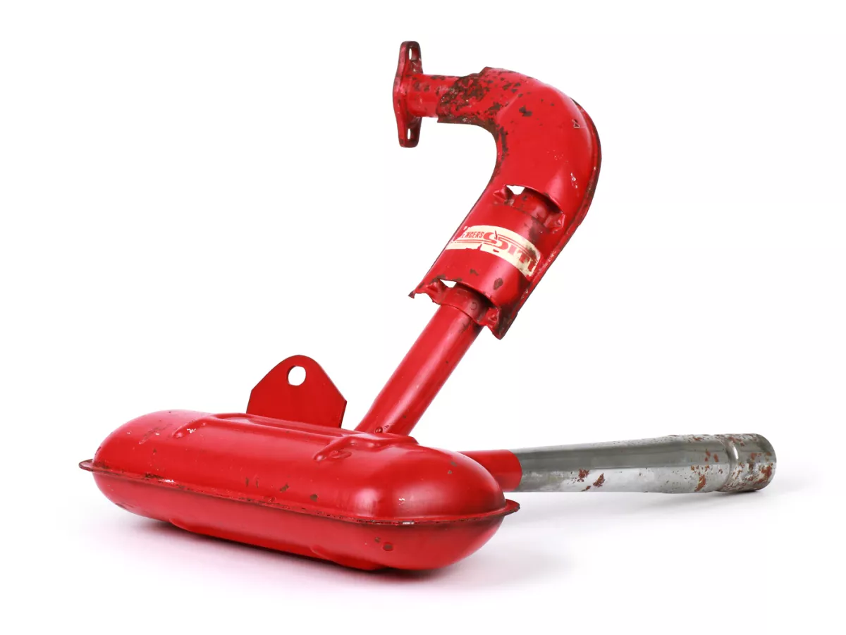 Exhaust -SITO Sport (NOS, b-stock)-  Vespa V50, 50N, 50S, 50L, 50R, 50 Special, V50 Elestart, PV125