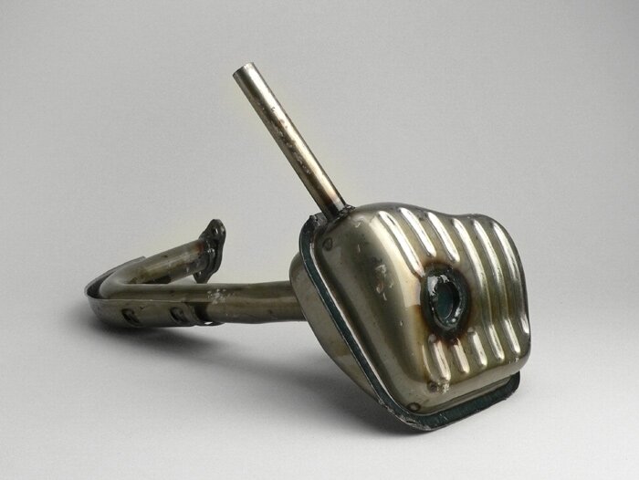 Pot d’échappement -QUALITÉ OEM- Vespa V50, 50N, 50S, 50L, 50R, 50 Special, V50 Elestart, PV125