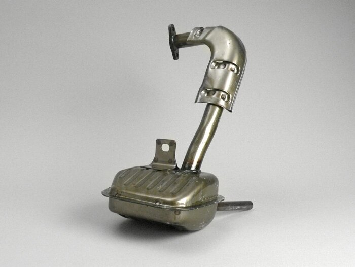 Pot d’échappement -QUALITÉ OEM- Vespa V50, 50N, 50S, 50L, 50R, 50 Special, V50 Elestart, PV125