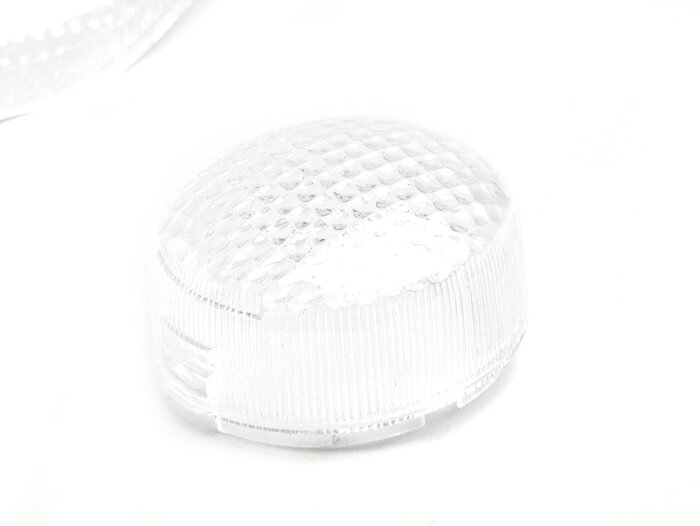 Indicator lens set -OEM QUALITY set of 4- MBK Nitro (YQ50/L, 2-stroke), Yamaha Aerox (YQ50/L, 2-stroke) (-1998) - colourless