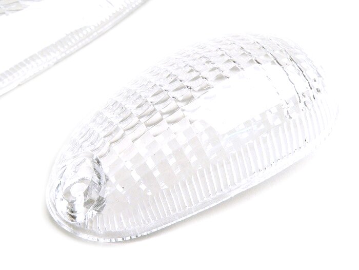 Indicator lens set -OEM QUALITY set of 4- Piaggio NRG MC2 - colourless