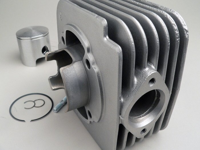 Cylinder -ATHENA 80 ccm aluminium- Piaggio 80 ccm AC 2-takts