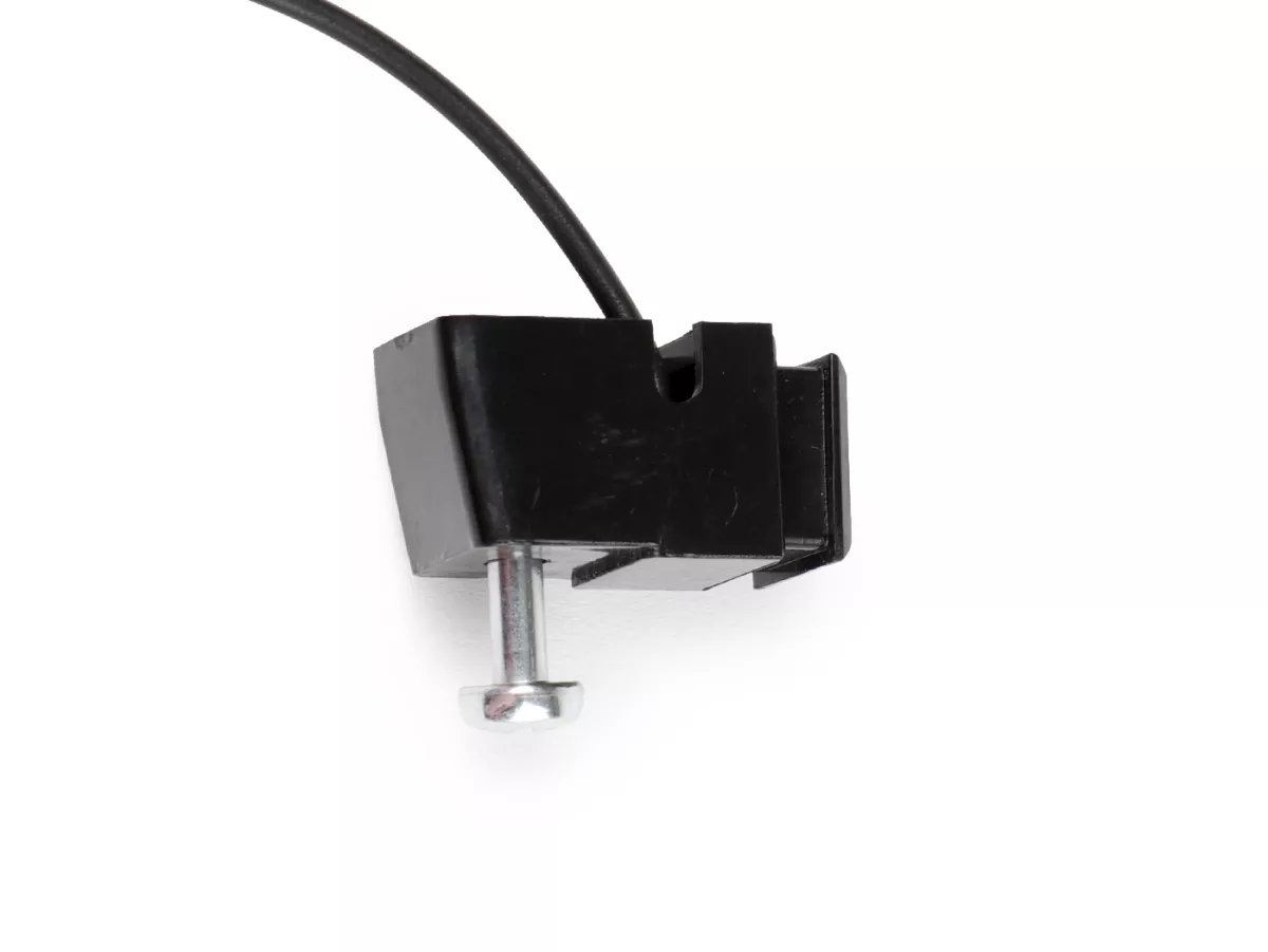 Interruttore clacson - OEM - Piaggio, Vespa Ciao, SI, Bravo, Boxer, Grillo - pulsante nero