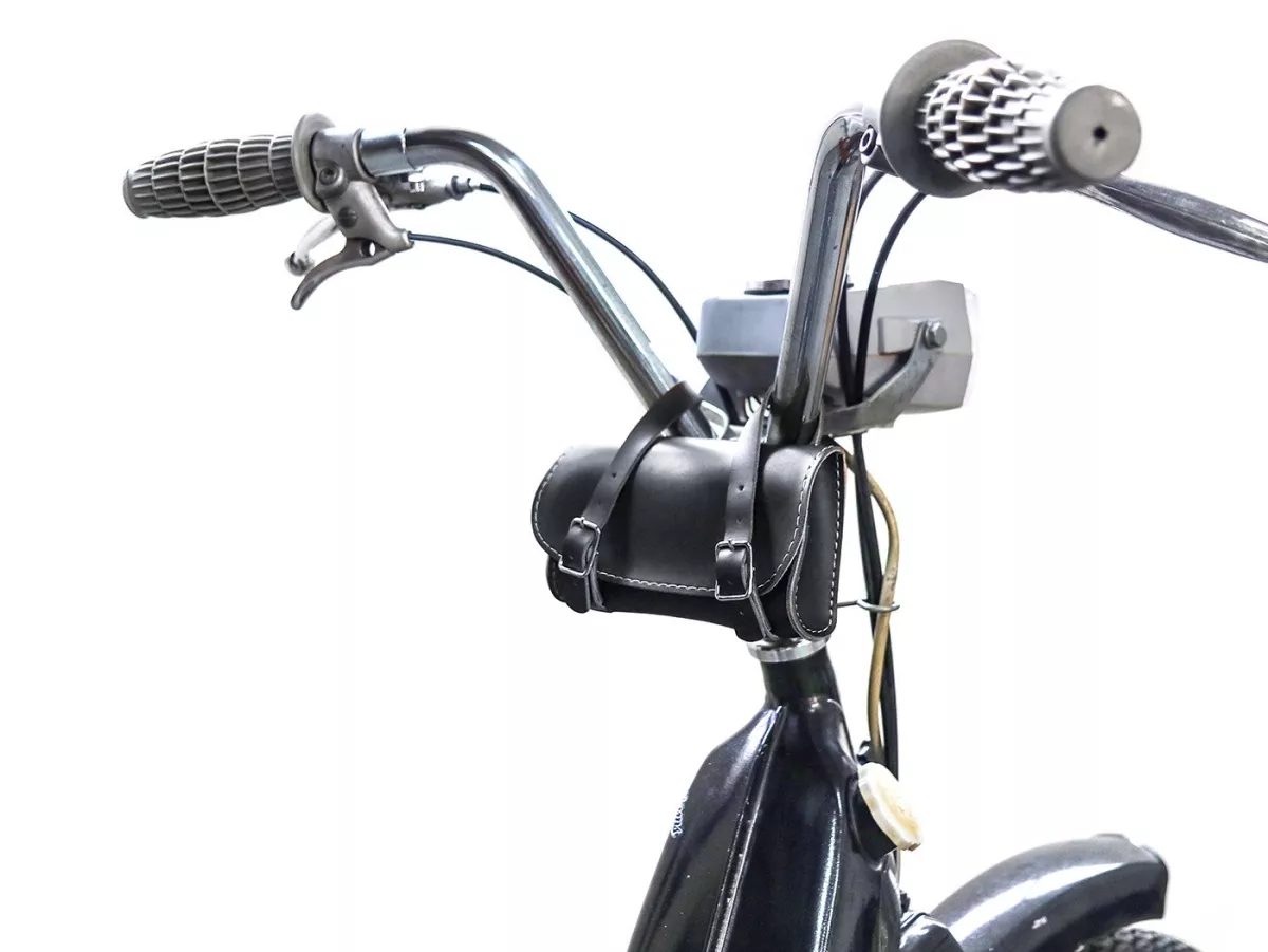 Gereedschapstas - Zadeltas -OEM KWALITEIT- Piaggio, Vespa Ciao, SI, Bravo, Boxer, Grillo - zwart