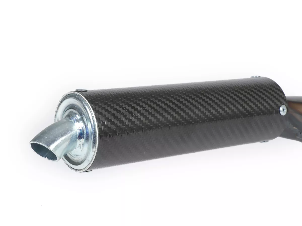 Avgasrör -SIMONINI- Kalibrering- 22 mm grenrör- Piaggio Ciao, Bravo, Boxer, Si