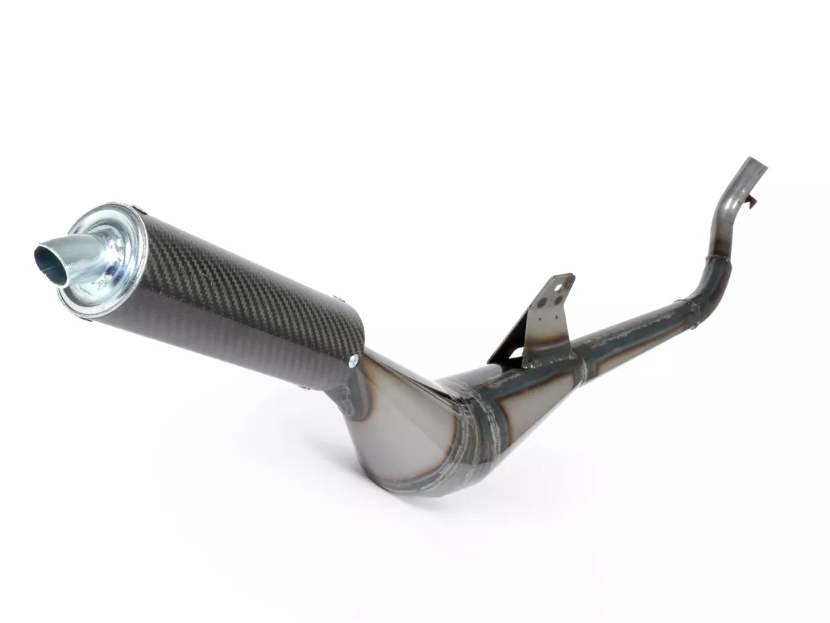Avgasrör -SIMONINI- Kalibrering- 22 mm grenrör- Piaggio Ciao, Bravo, Boxer, Si