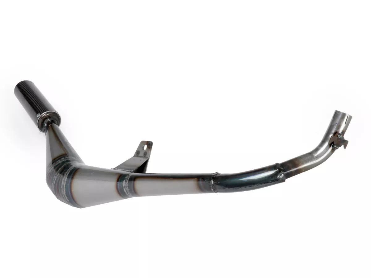 Avgasrör -SIMONINI- Kalibrering- 22 mm grenrör- Piaggio Ciao, Bravo, Boxer, Si